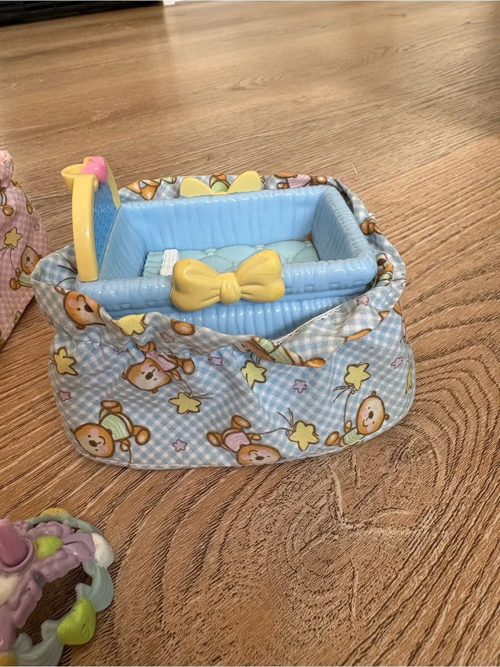 Fisher Price Loving Family Nursery Baby Furniture Lot 2005 2007 Dollhouse